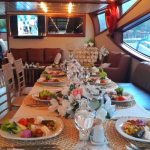 private yacht event and celebration in istanbul