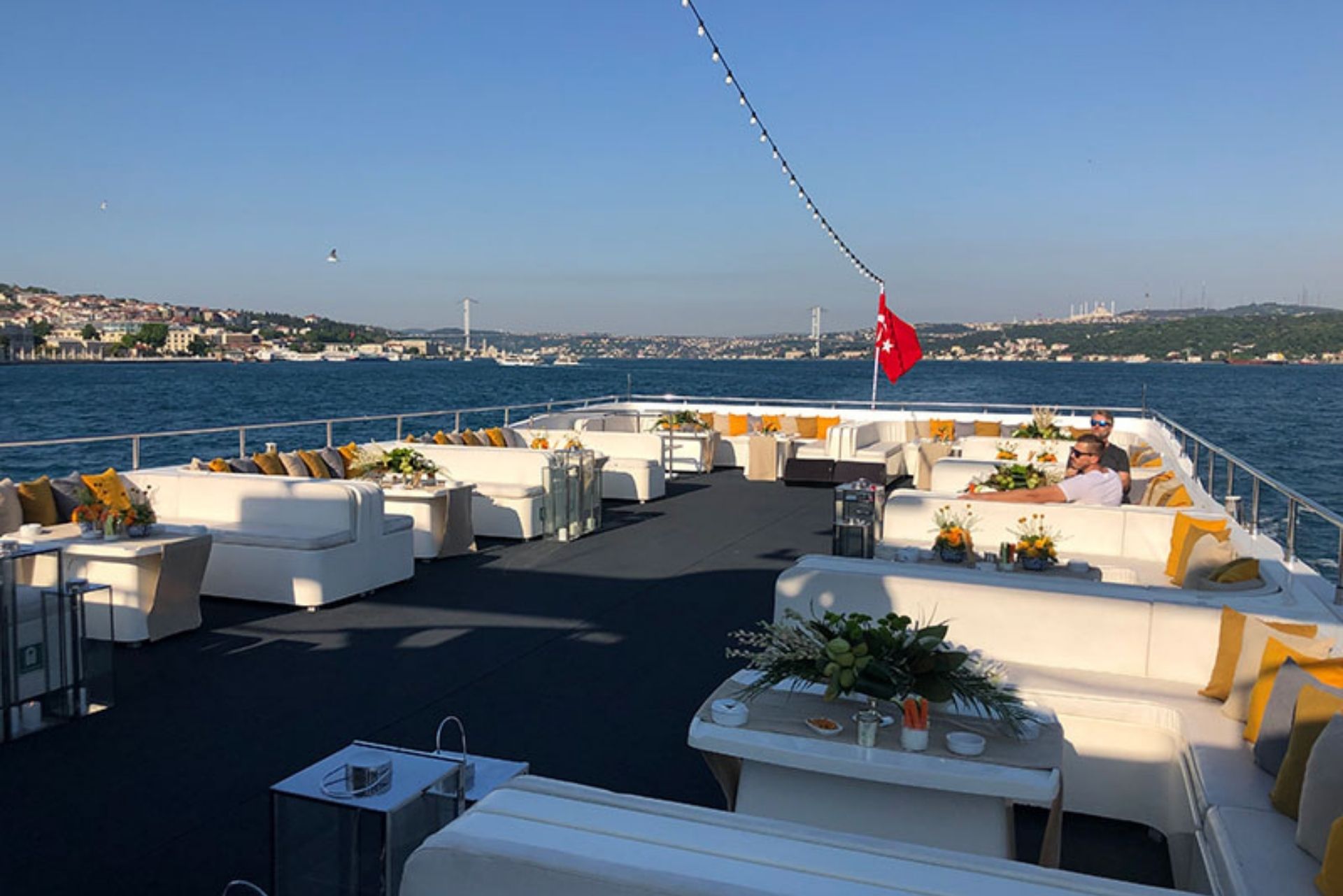 Corporate cruise on the Bosphorus